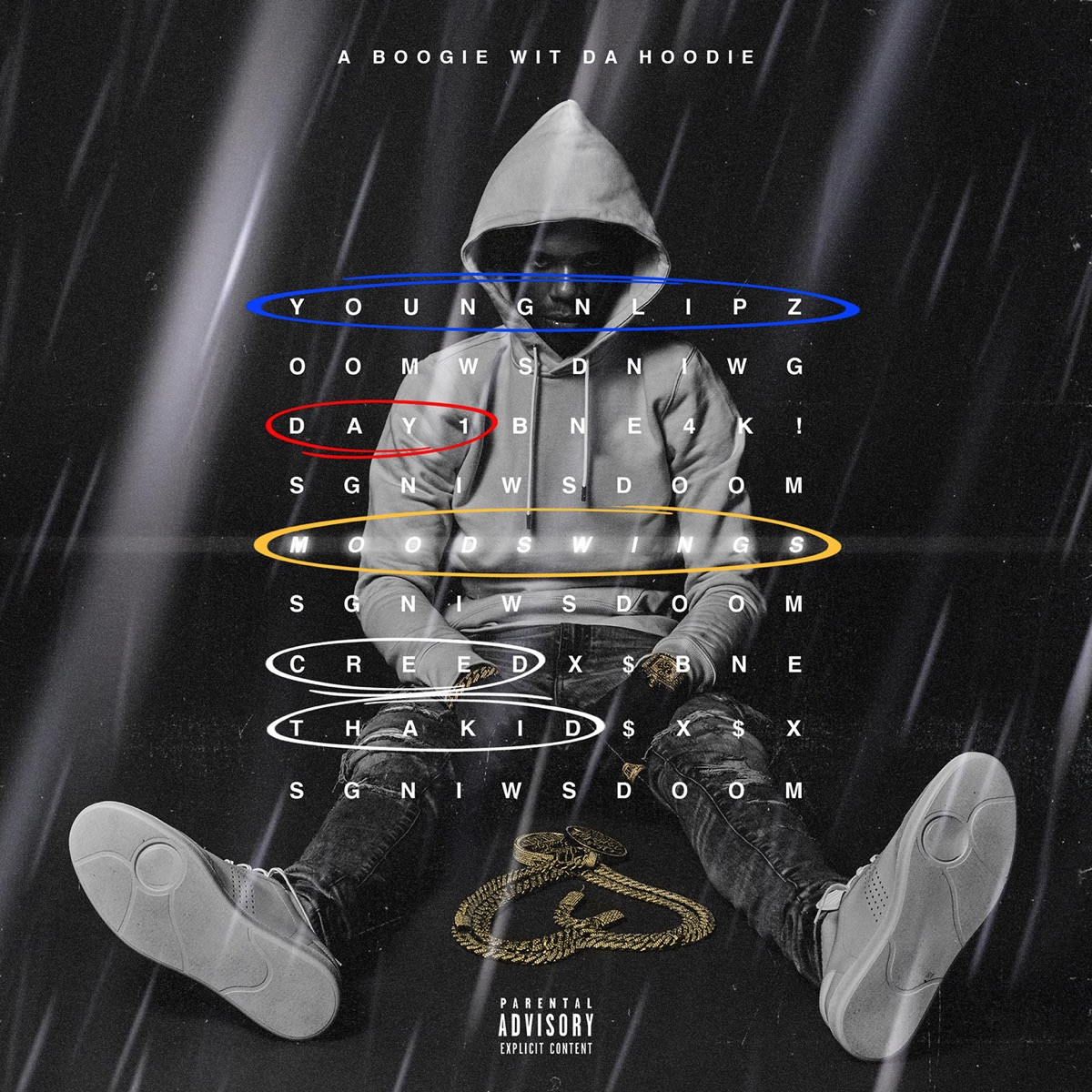 Mood Swings (Remix) [feat. Youngn Lipz, Creed Tha Kid & Day1] - Single by A Boogie wit da Hoodie album cover artwork