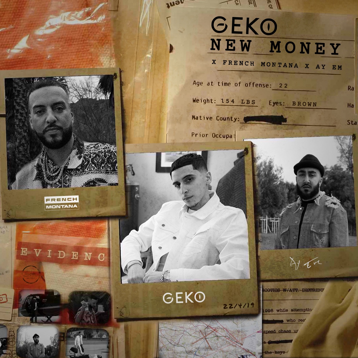 New Money - Single by Geko x French Montana x Ay Em album cover