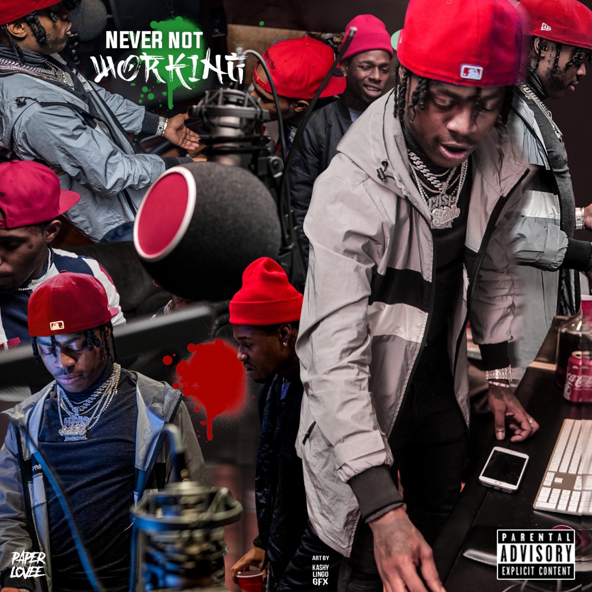 Never Not Working - EP by Paper Lovee album cover