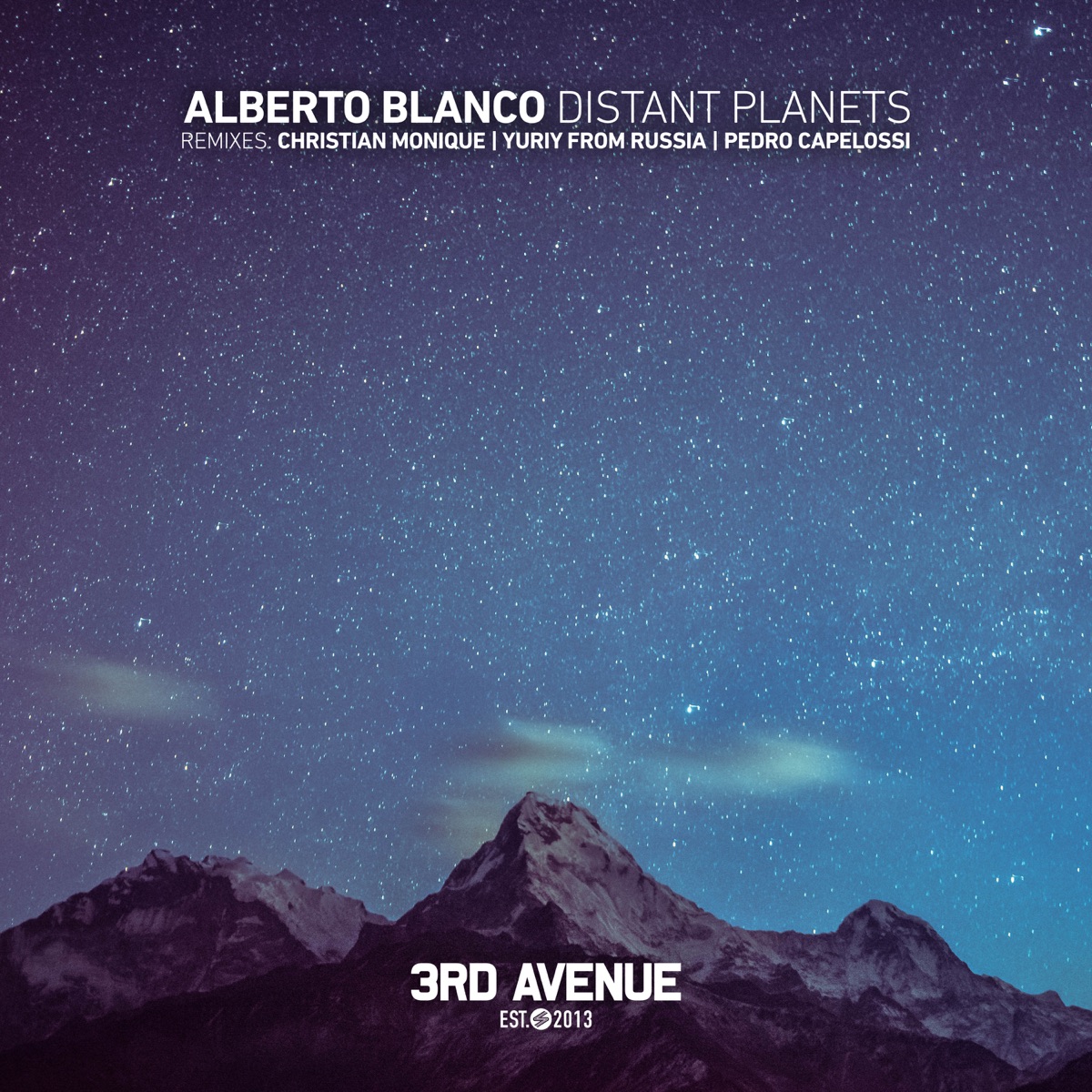 Distant Planets by Alberto Blanco, Christian Monique & Yuriy from Russia album cover