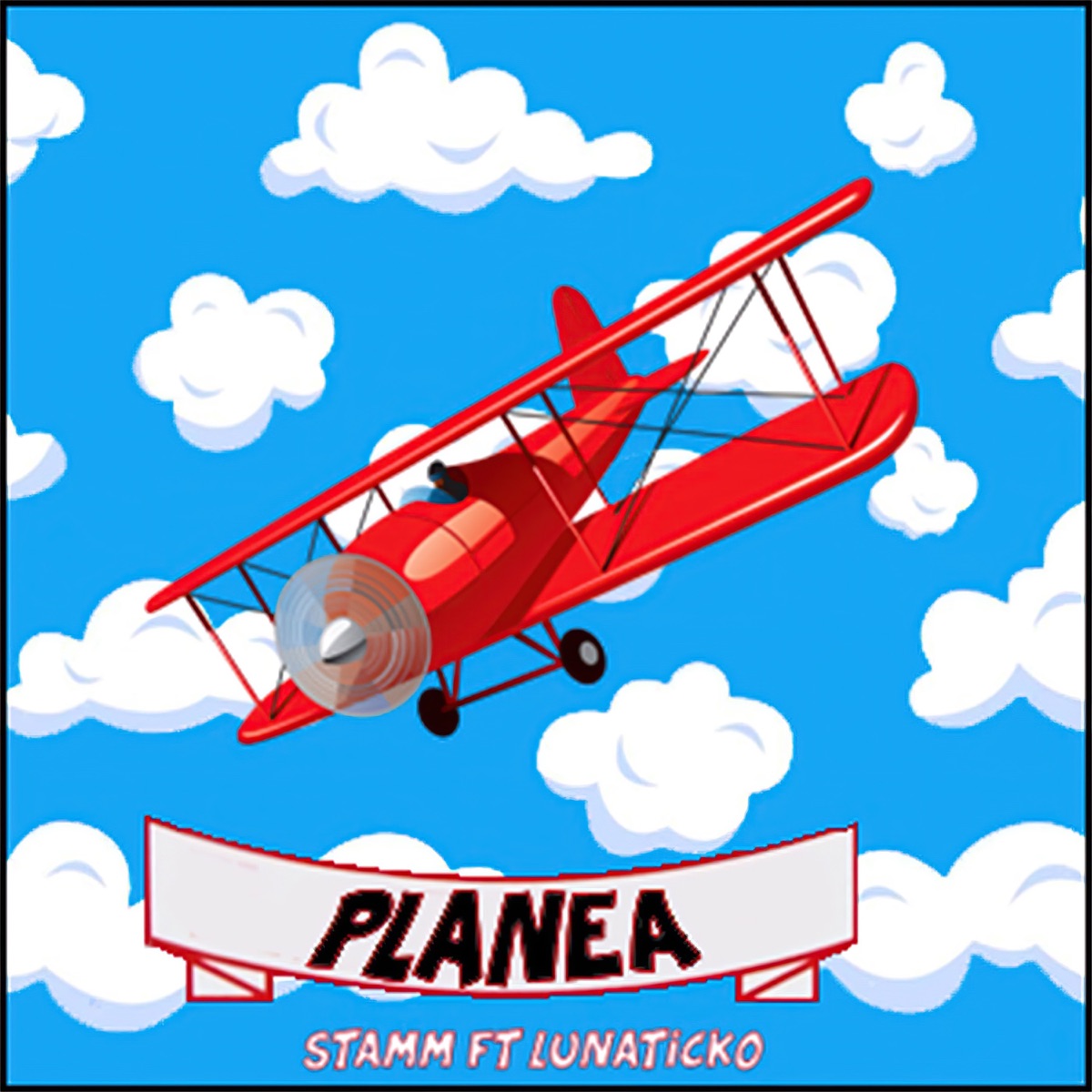 Planea - Single by Lunaticko & Stamm album cover