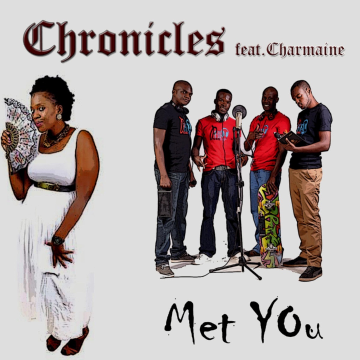 [Chronicles - Met You] (feat. Charmaine) - Single by M.K Clive album cover