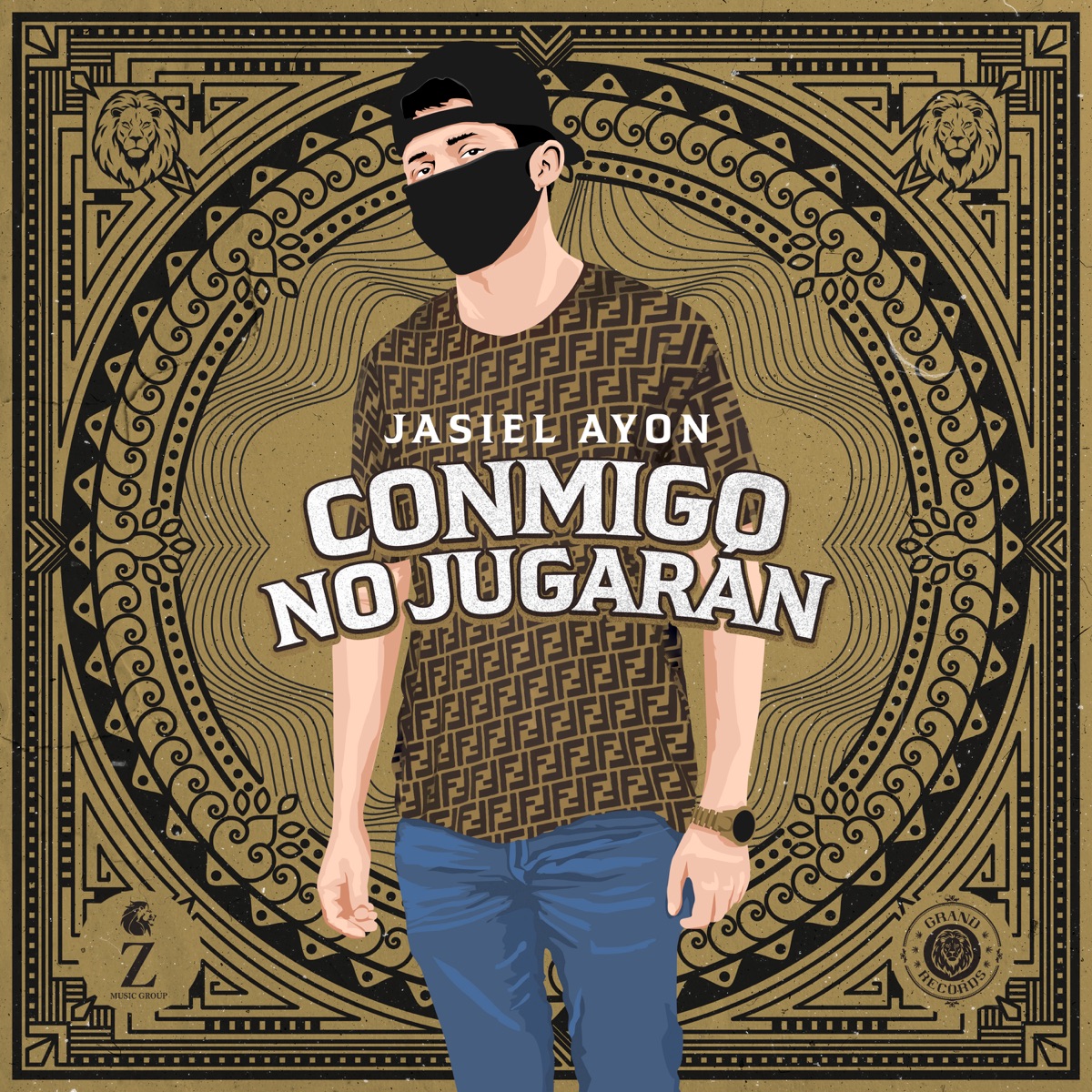 Conmigo No Jugarán by Jasiel Ayon album cover