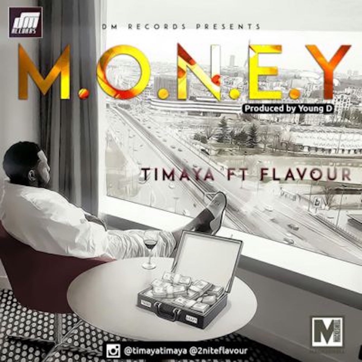 M.O.N.E.Y (feat. Flavour) - Single by Timaya album cover