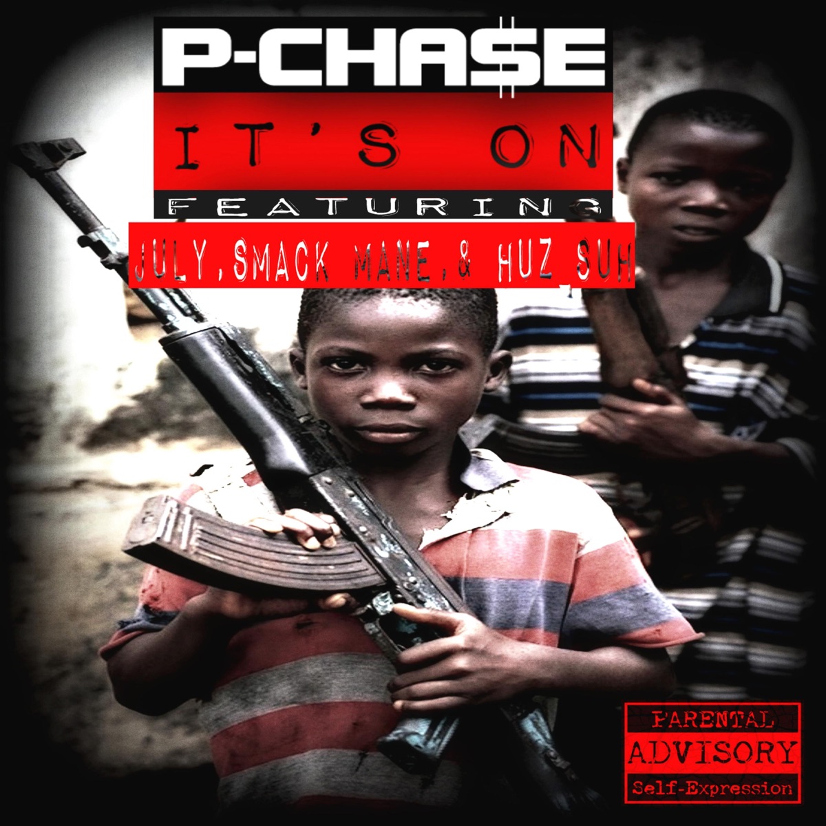 It's on (feat. July, Smack Mane & Huz Suh) - Single by P-Cha$E album cover