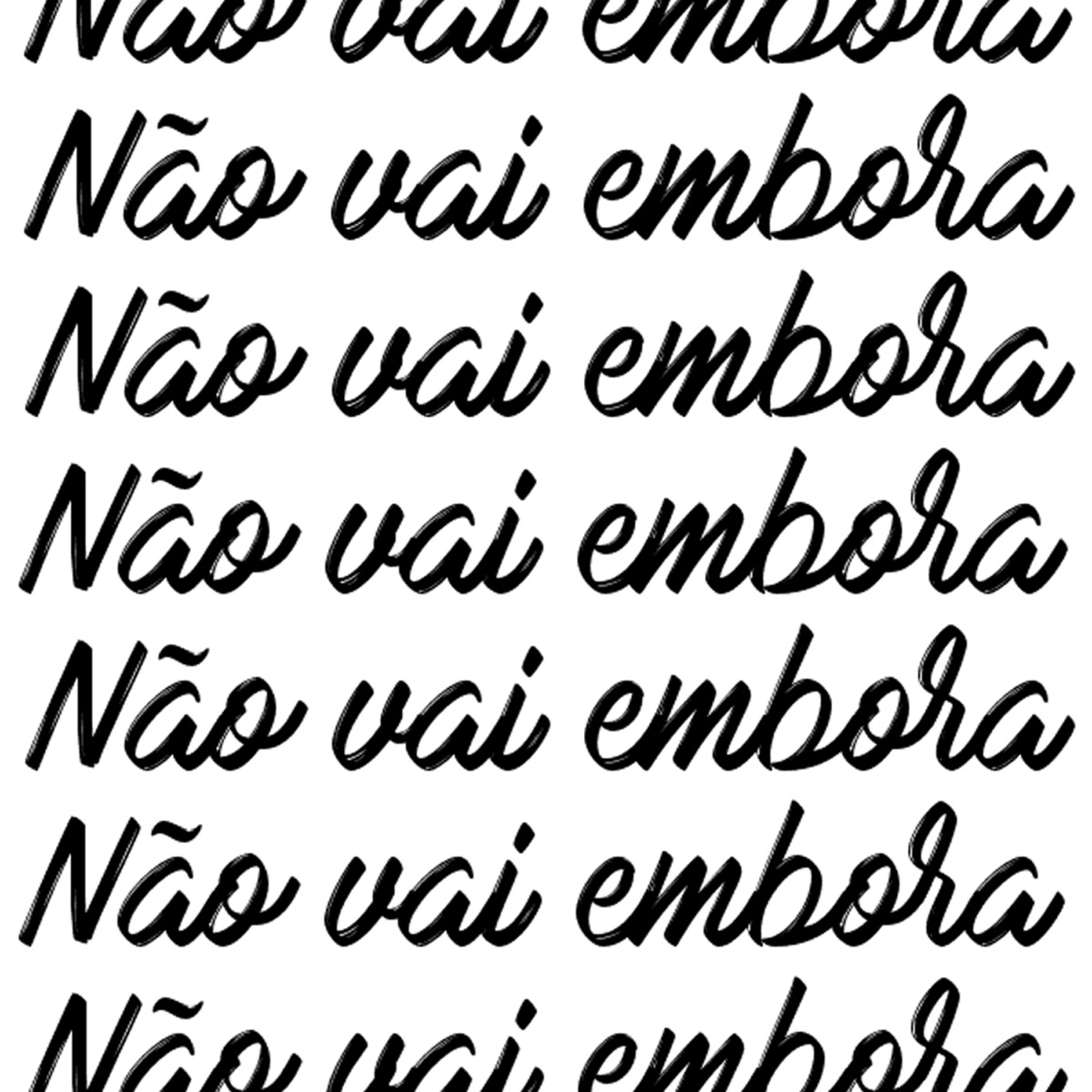 Não Vai Embora (feat. Petreli) - Single by Jonnas Figueredo album cover