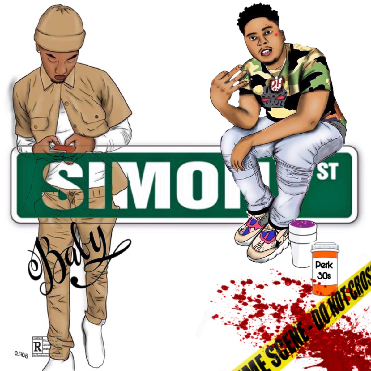 Simon Baby by BaeBae Savo album cover