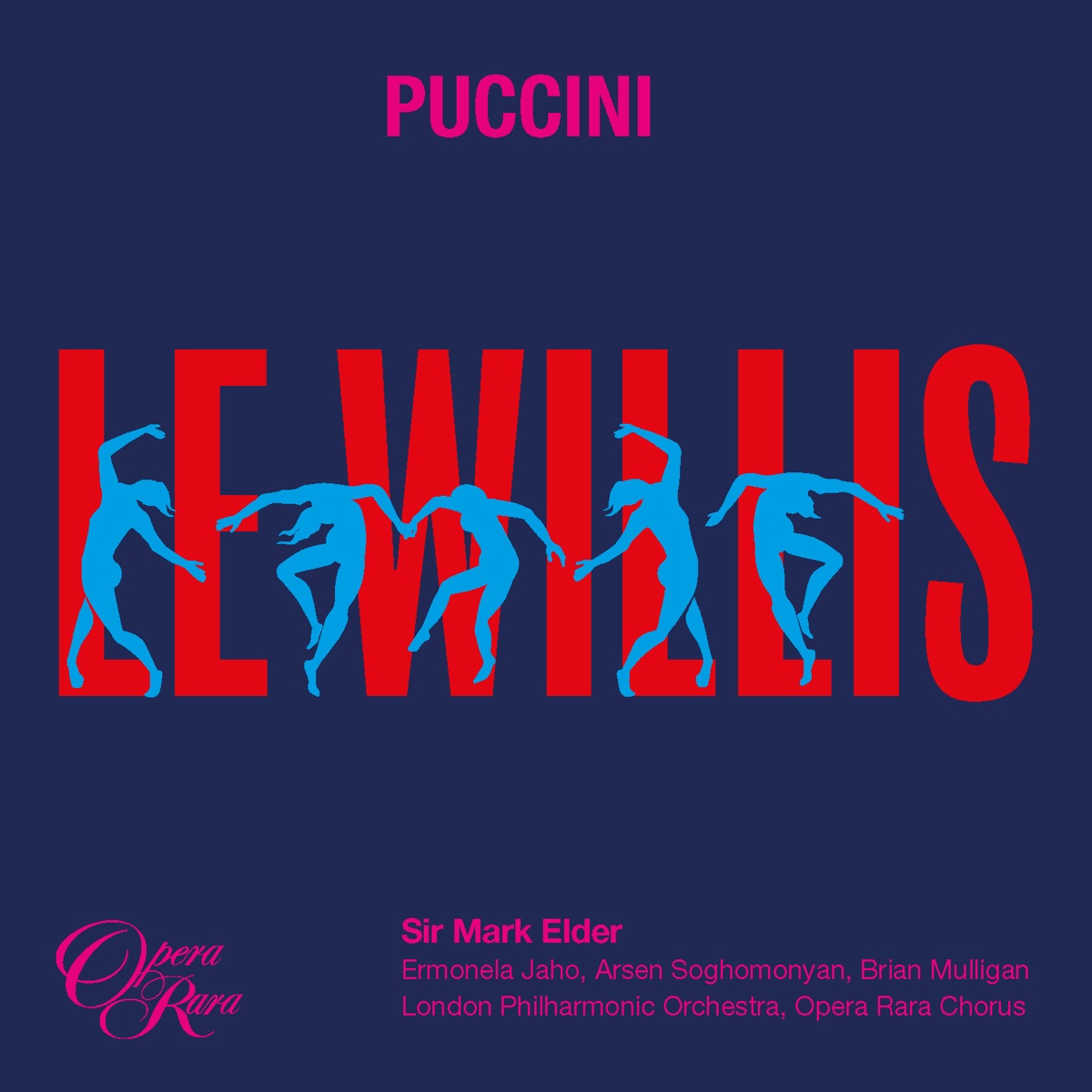 Puccini: Le Willis by Brian Mulligan, Opera Rara Chorus, Sir Mark Elder, London Philharmonic Orchestra, Ermonela Jaho & Arsen Soghomonyan album cover