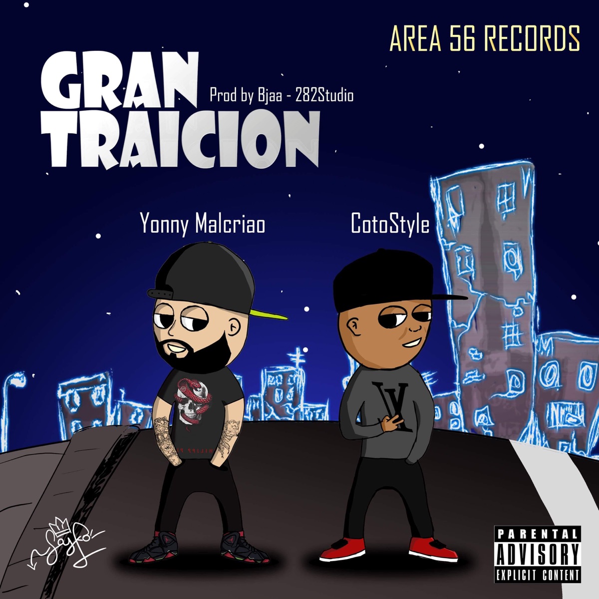 Gran Traición (feat. Coto Style) - Single by Yonny Malcriao album cover