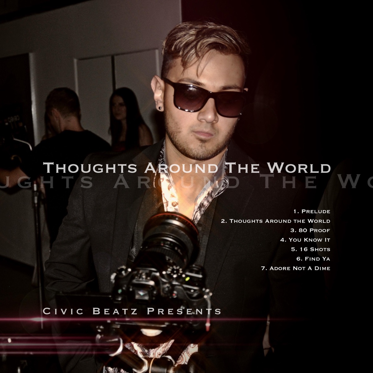 Thoughts Around the World by Civic Beatz album cover