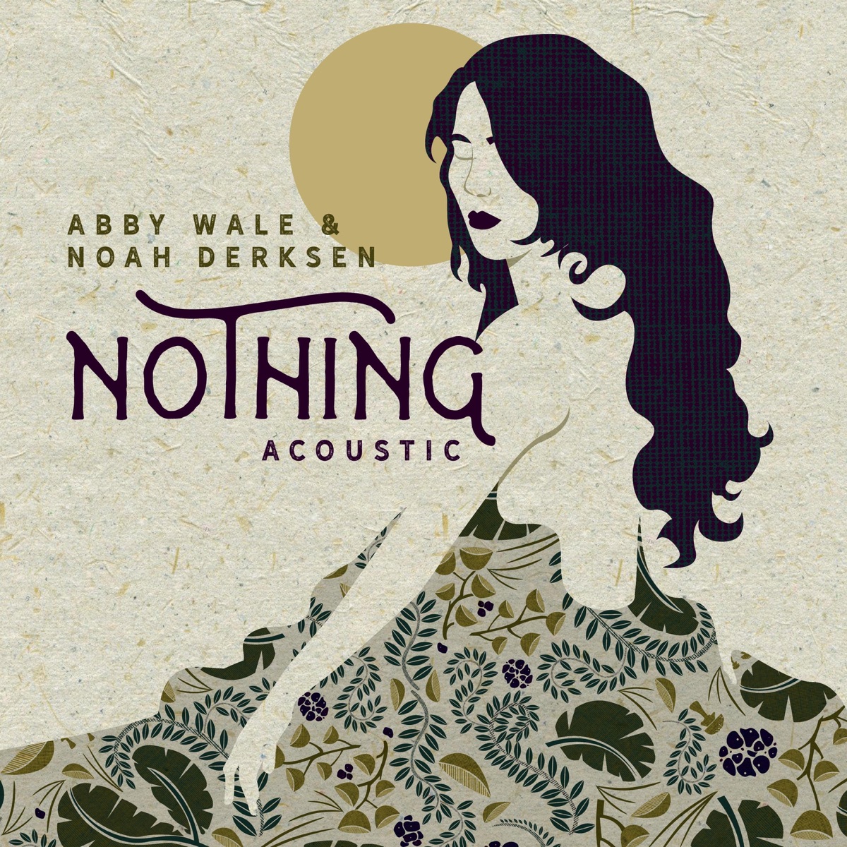 Nothing (Acoustic) - Single by Noah Derksen & Abby Wale album cover