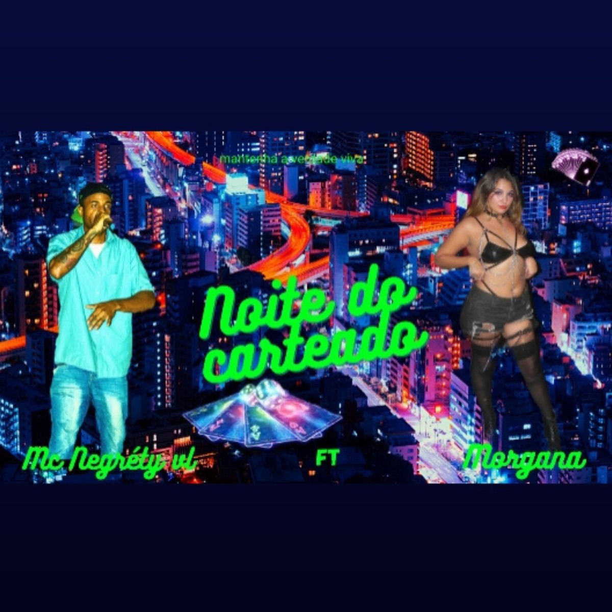 Noite de Carteado (feat. Morgana) - Single by Mc Negréty vl album cover