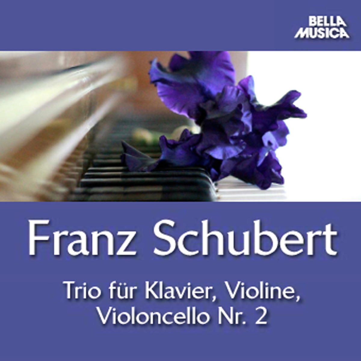 Schubert: Trio No. 2 für Klavier, Violine u. Violoncello by Fortepianotrio Florestan, Juliette Kang & Melvin Chen album cover