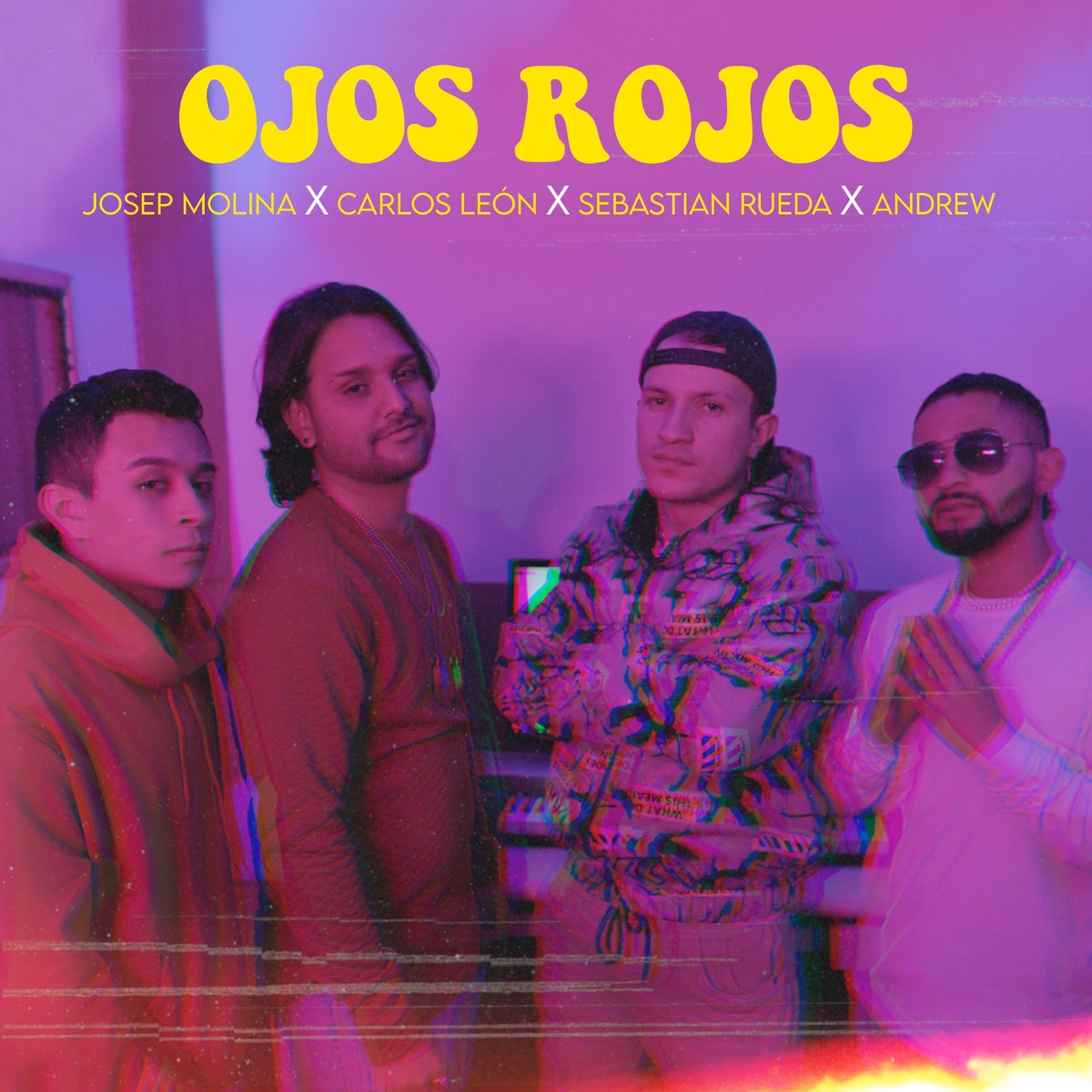 Ojos Rojos (feat. Sebastián Rueda) - Single by Josep Molina, Carlos León & Andrew album cover