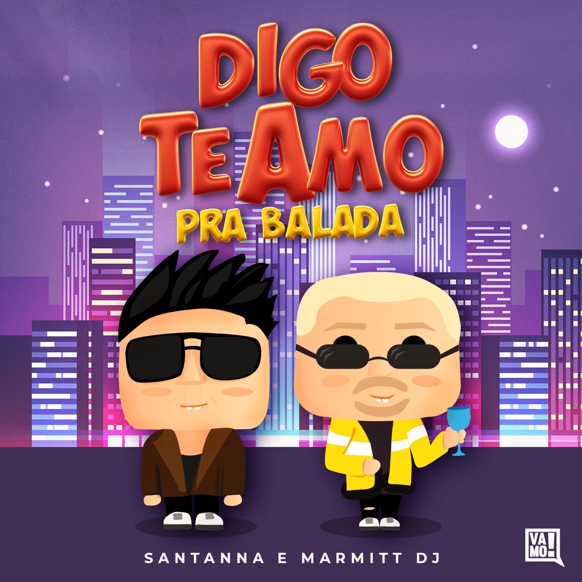 Digo Te Amo pra Balada (Ao Vivo) - Single by Marmitt DJ & Santanna album cover