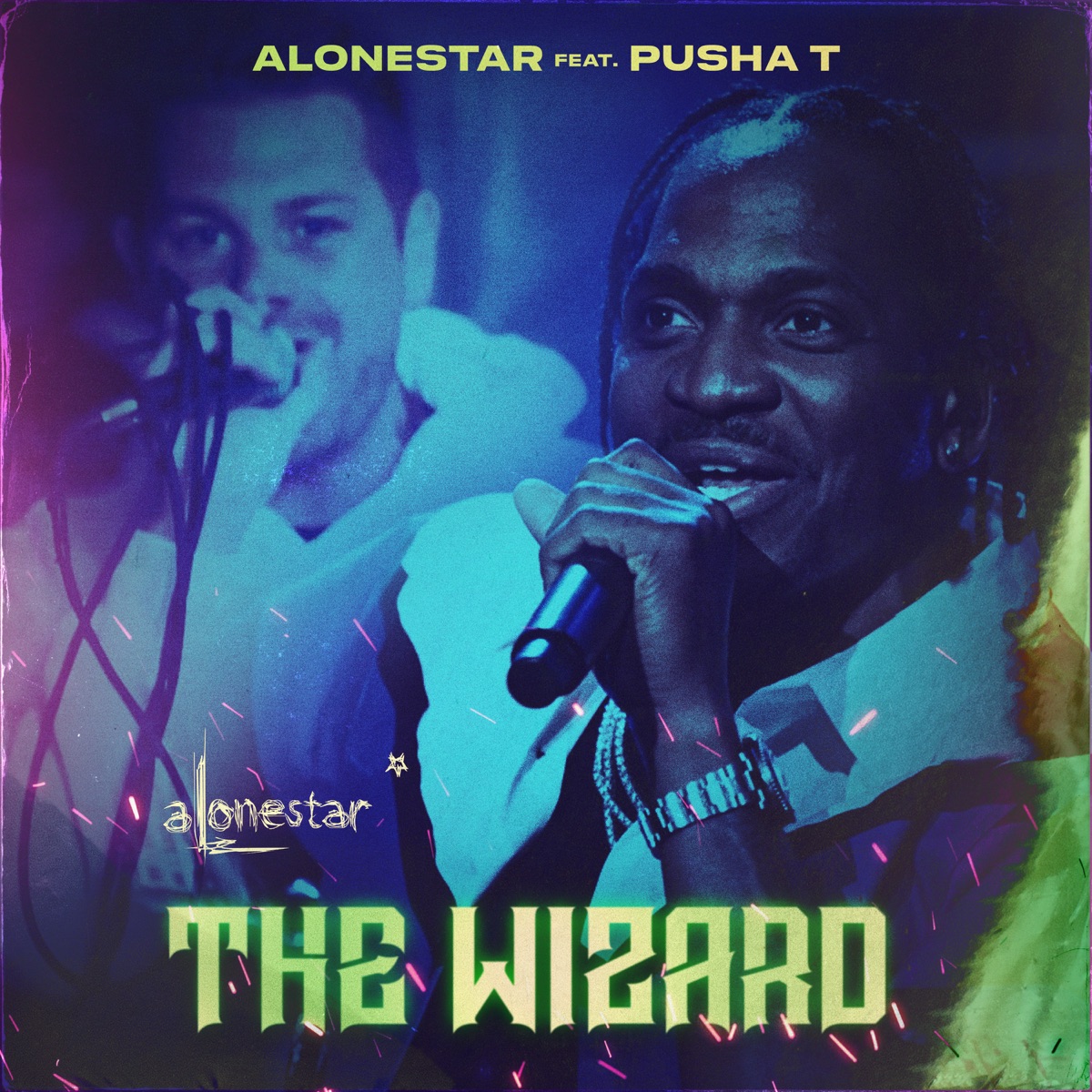 The Wizard (feat. Pusha T & Jethro Sheeran) - Single by Alonestar album cover