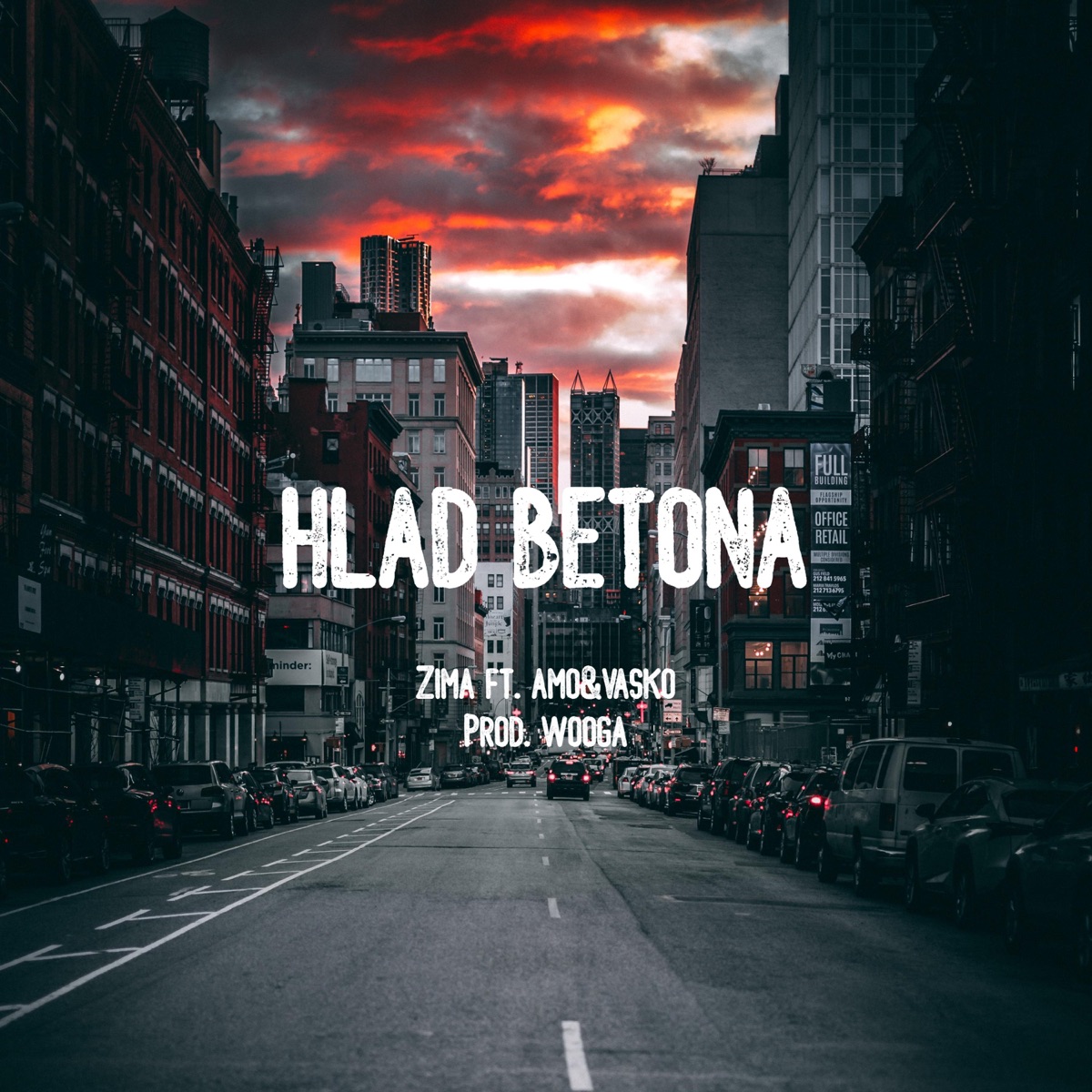 Hlad Betona (feat. Amo Socialec & Vasko) - Single by Zima album cover