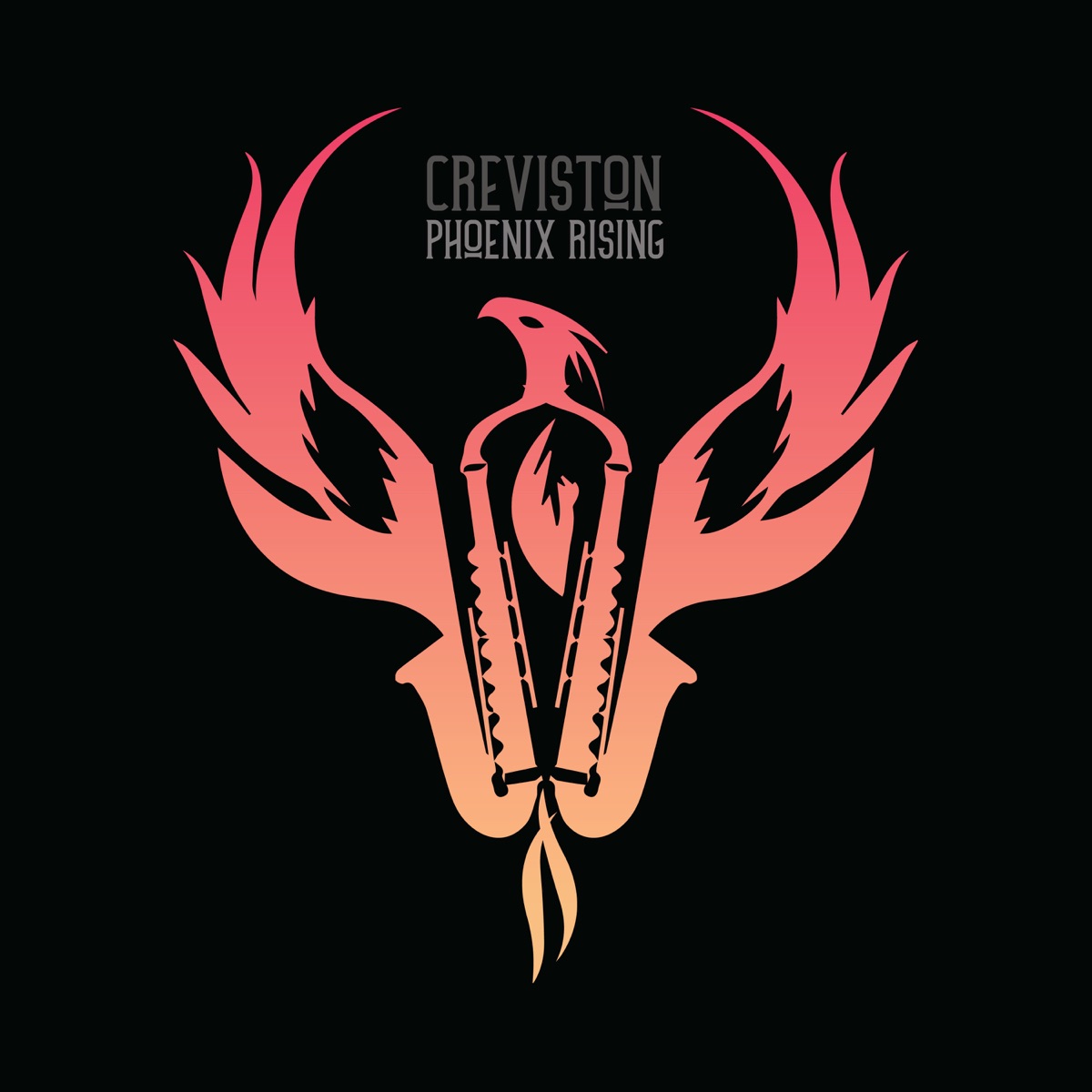 Phoenix Rising by Christopher Creviston, Arizona State University Wind Orchestra & Gary W. Hill album cover