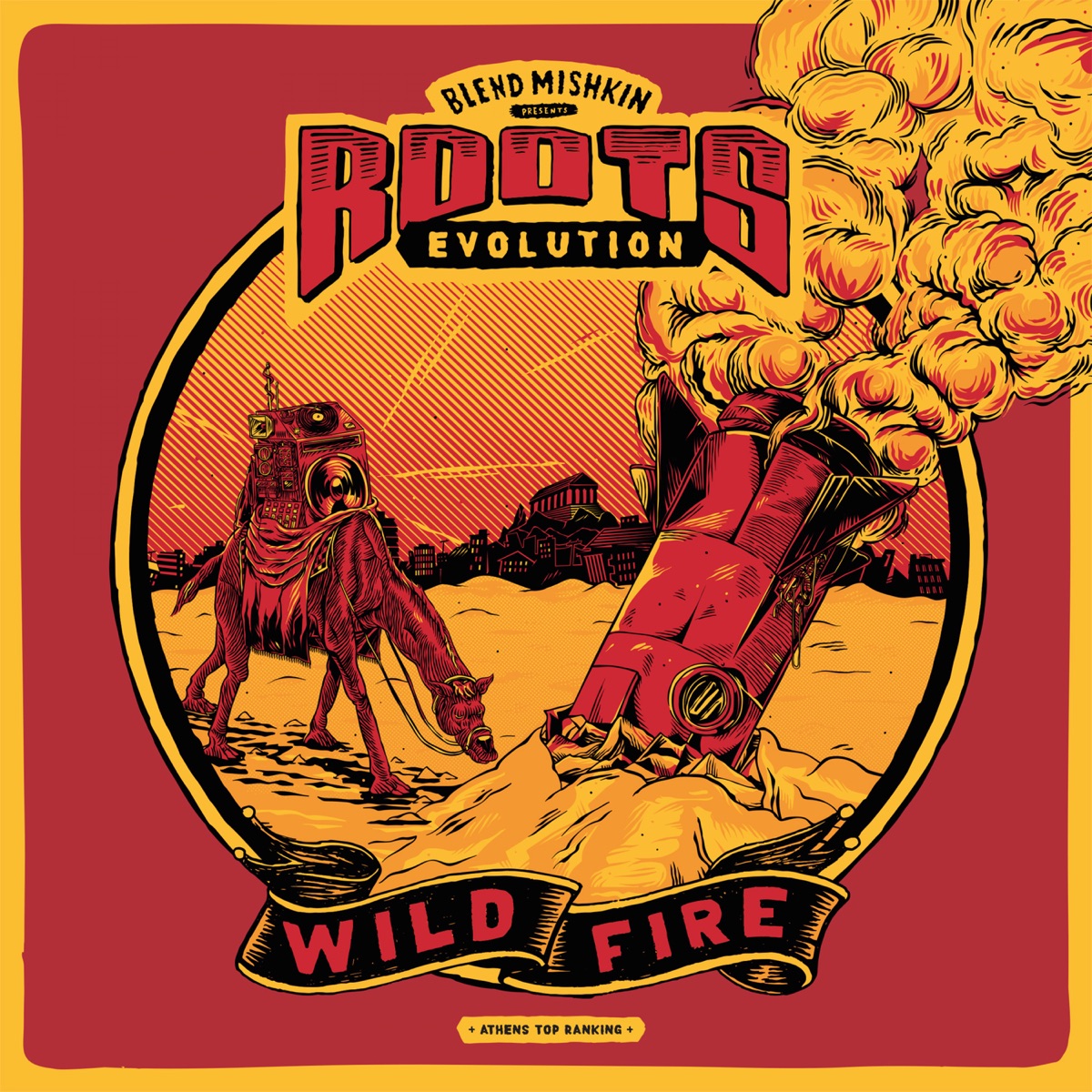 Wildfire by Blend Mishkin & Roots Evolution album cover
