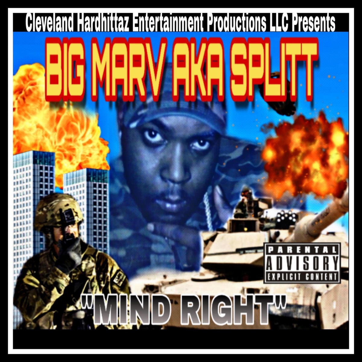 Mind Right - Single by BIG Marv AKA Splitt album cover