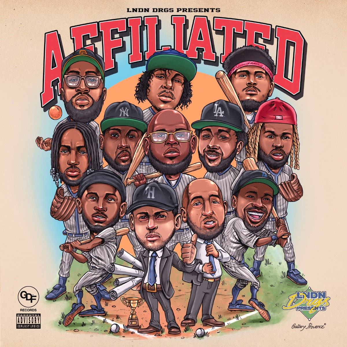 Affiliated by LNDN DRGS, Jay Worthy & Sean House album cover