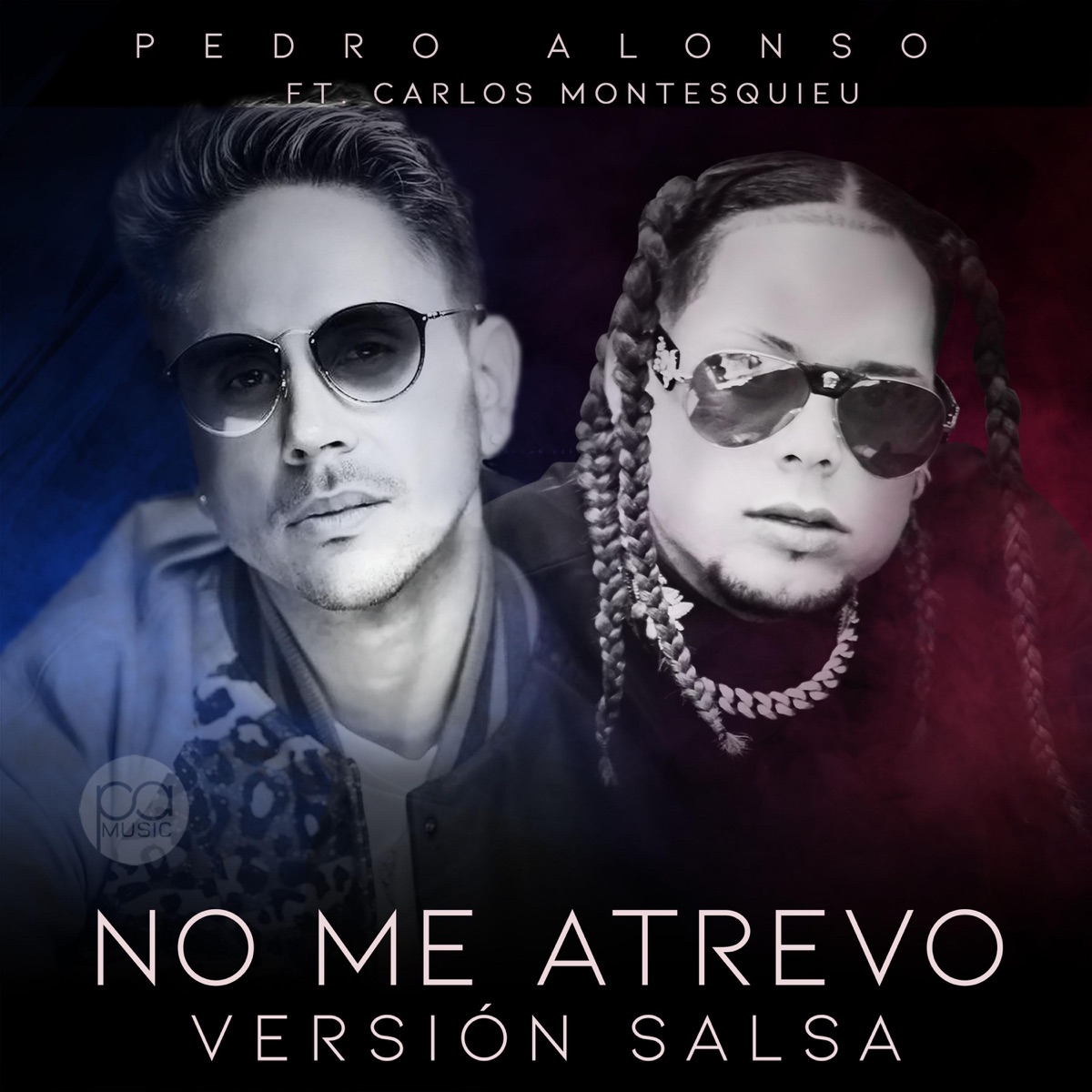 No Me Atrevo Remix (Versión Salsa) [feat. Carlos Montesquieu] - Single by Pedro Alonso album cover