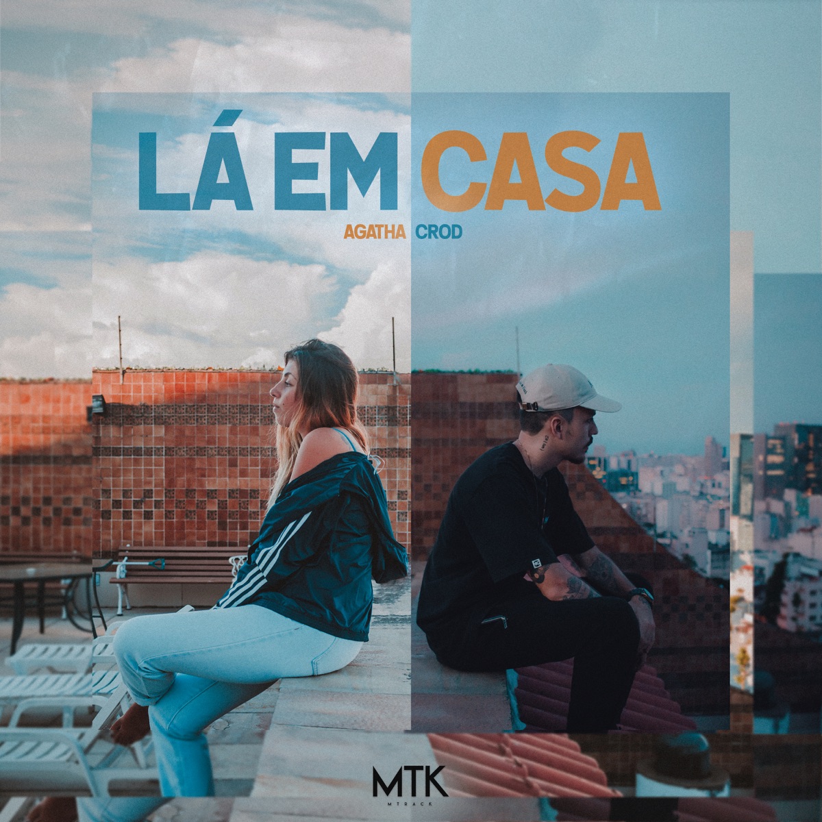 Lá em Casa - Single by MTK, Agatha & Crod album cover