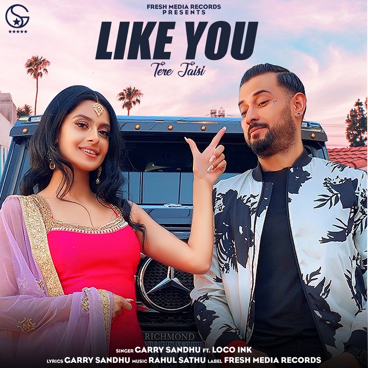 Like You (feat. Loco Ink) [Tere Jaisi] - Single by Garry Sandhu & Rahul Sathu album cover