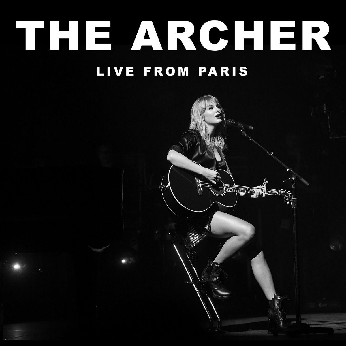 The Archer (Live From Paris) - Single by Taylor Swift album cover artwork