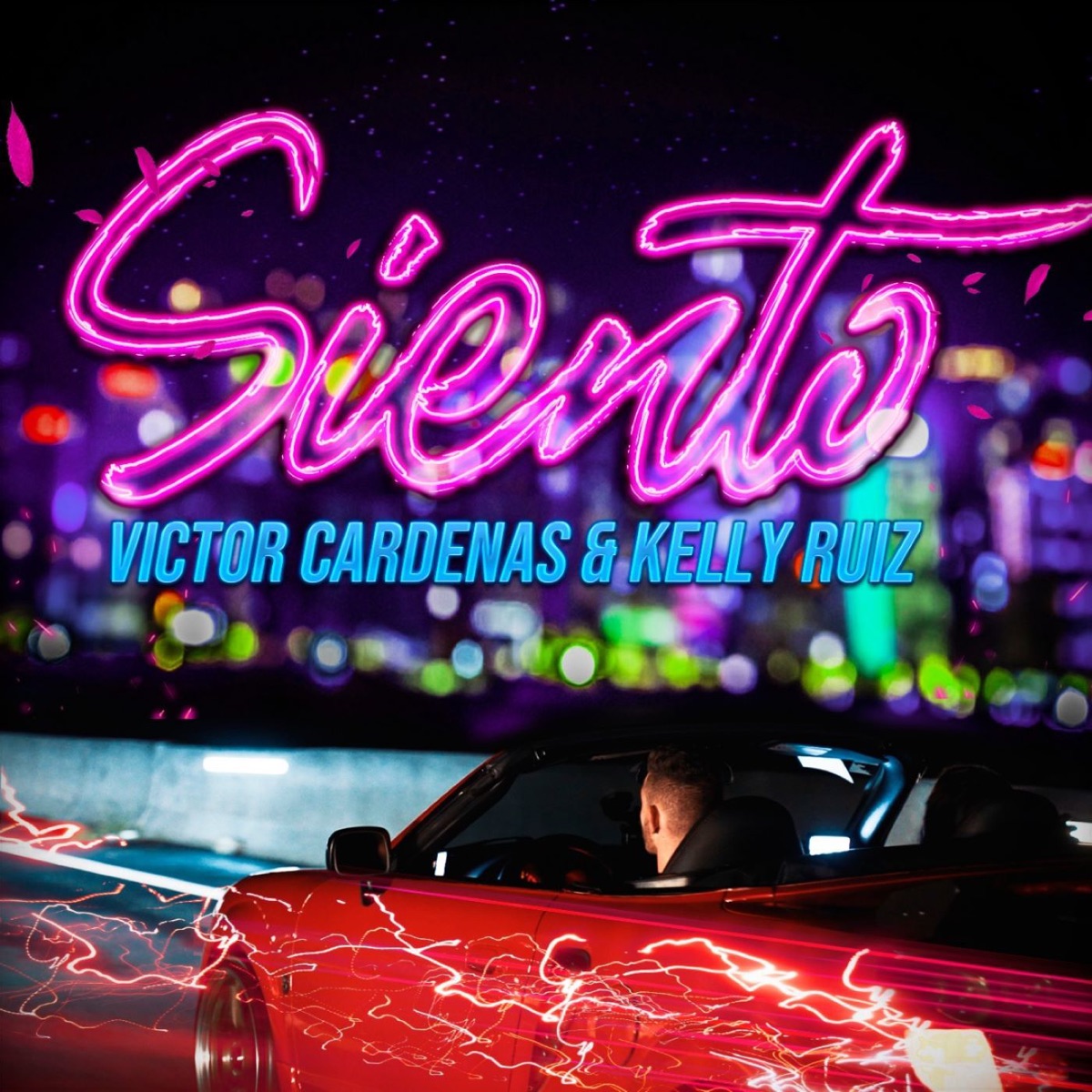 Siento - Single by Victor Cardenas & Kelly Ruiz album cover