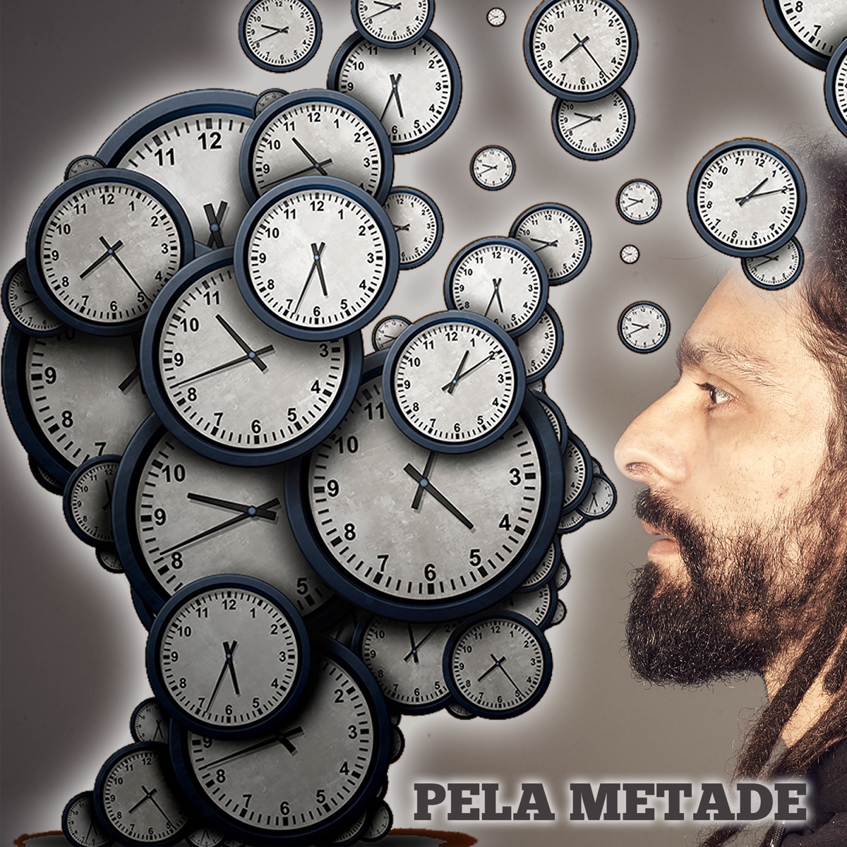 Pela Metade - Single by Guettoruts album cover