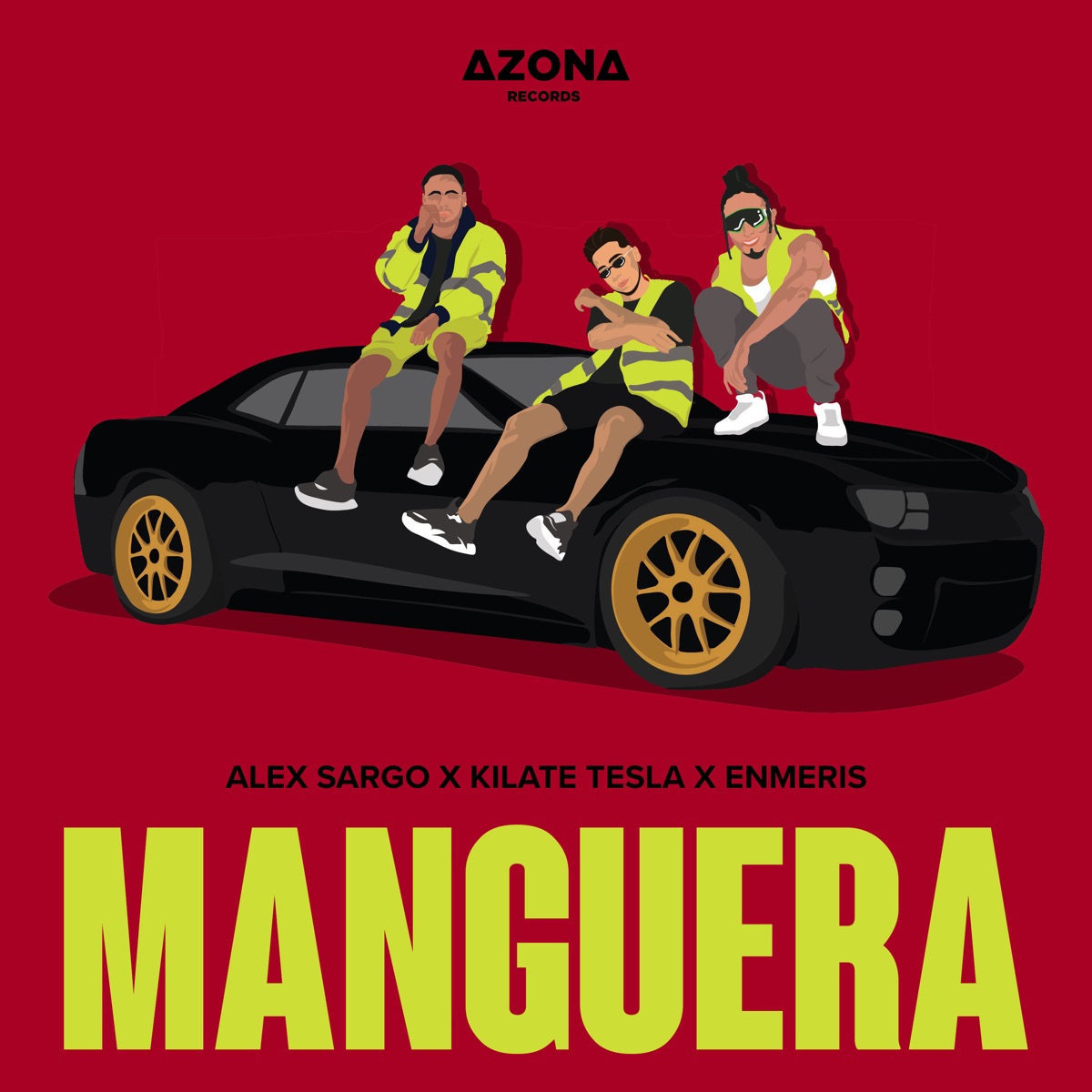 Manguera - Single by Alex Sargo, Kilate Tesla & Enmeris album cover
