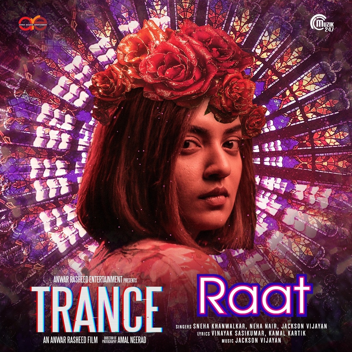 Raat (From "Trance") - Single by Sneha Khanwalkar, Neha Nair & Jackson Vijayan album cover