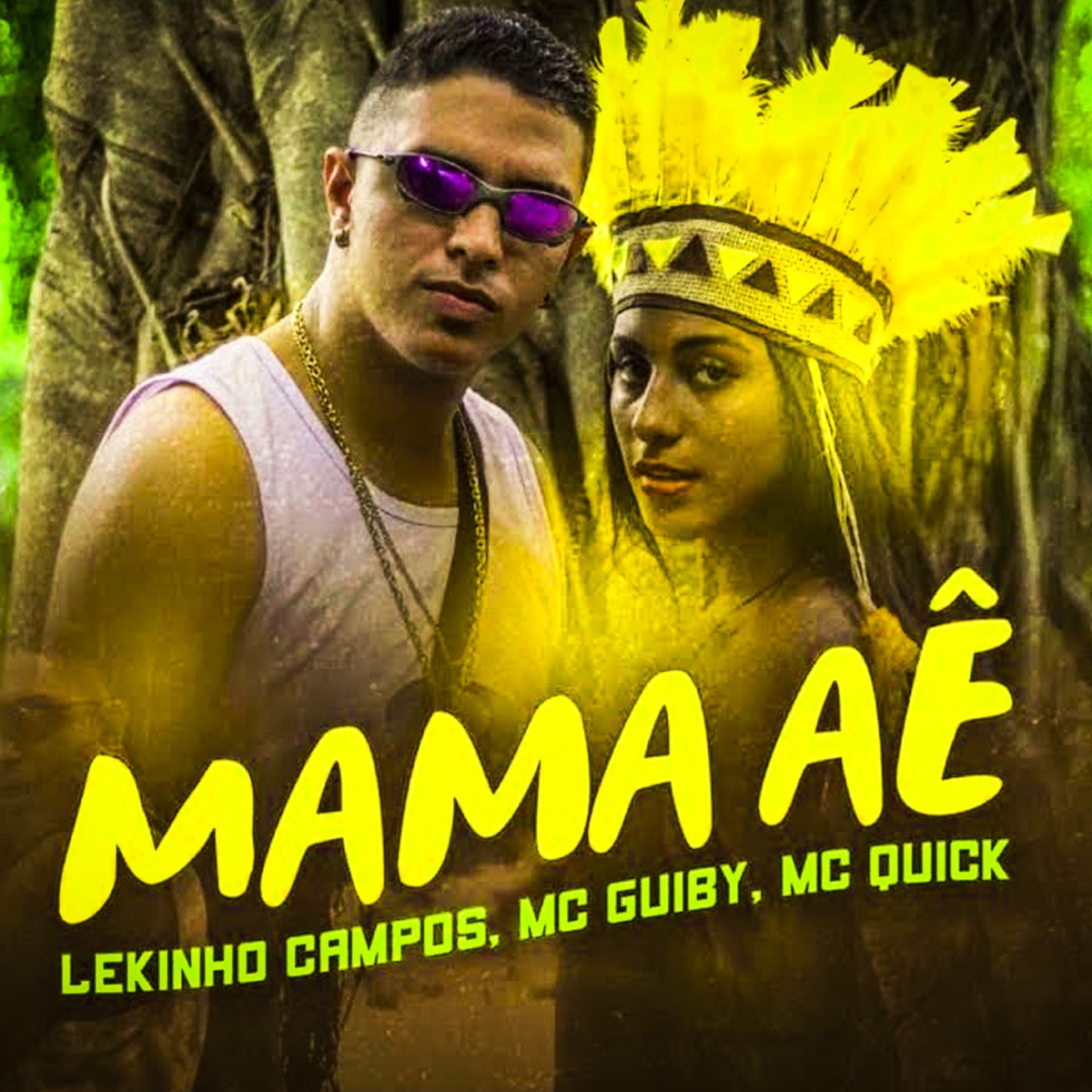 Mama Aê (feat. Mc Guiby & MC Quick) - Single by Lekinho Campos album cover