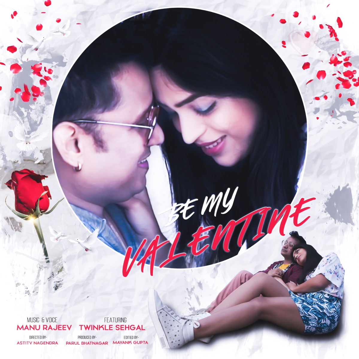 Be My Valentine - Single by Manu Rajeev album cover