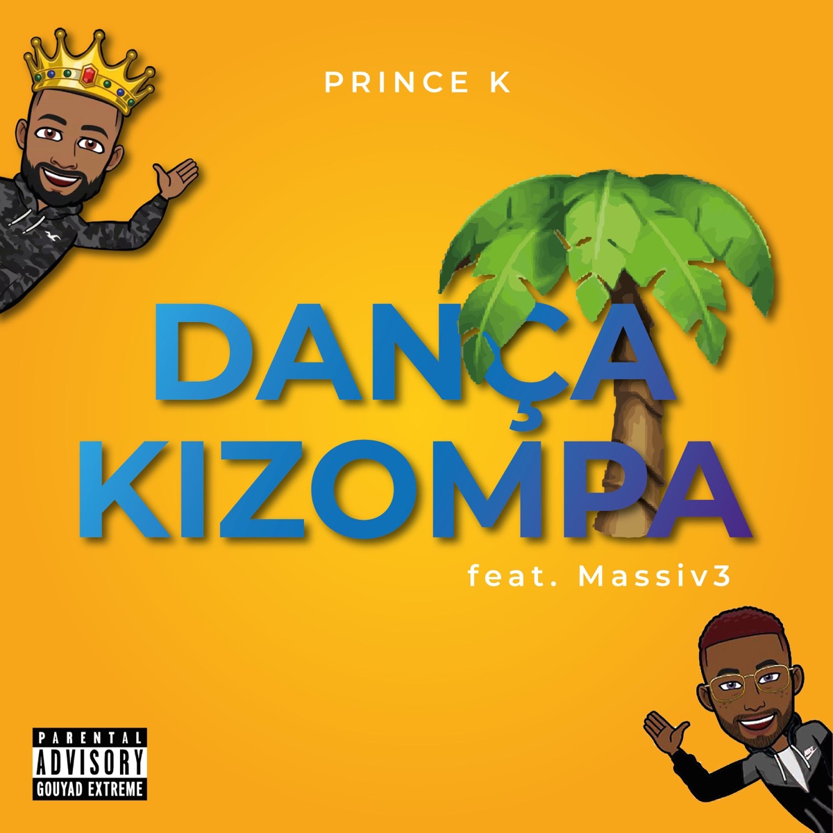 Dança Kizompa (feat. Massiv3) - Single by Princek album cover