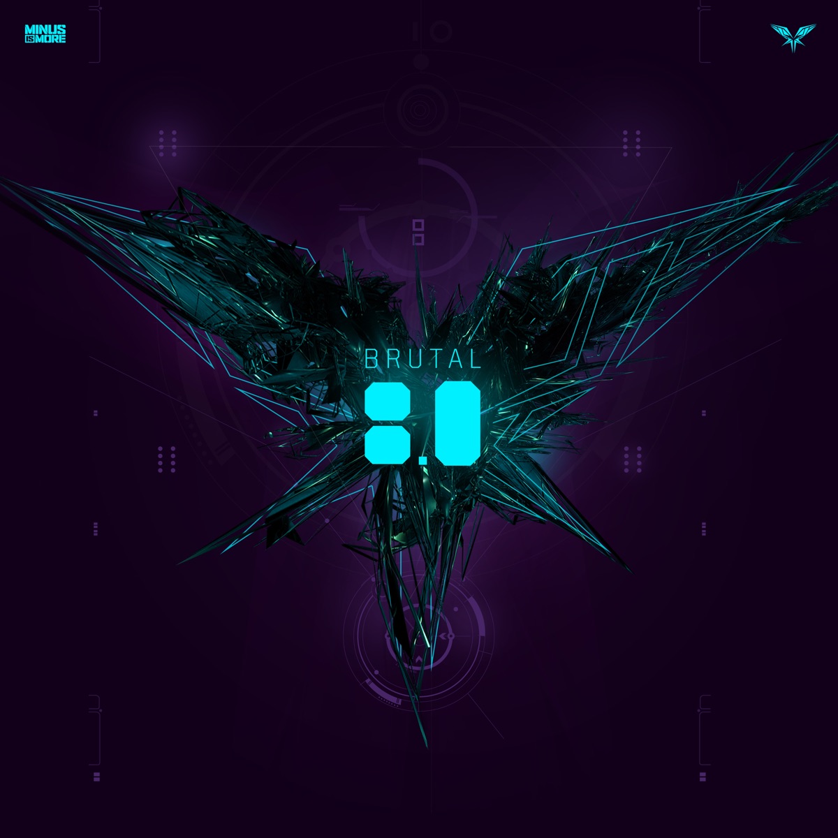 Brutal 8.0 - Single by Radical Redemption album cover