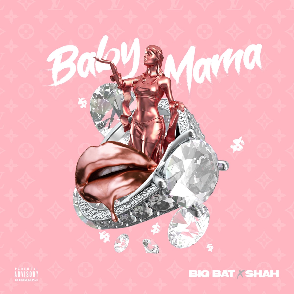 Baby Mama (feat. Shah) - Single by Big Bat album cover