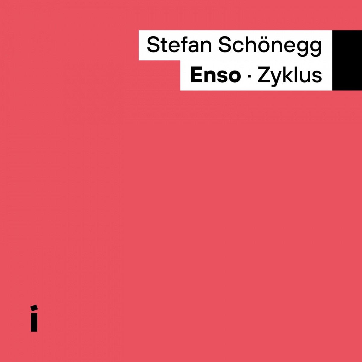 Enso: Zyklus (feat. Leonhard Huhn, Nathan Bontrager & Etienne Nillesen) by Stefan Schönegg album cover