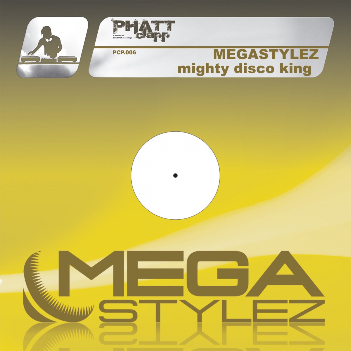 Mighty Disco King by Megastylez album cover