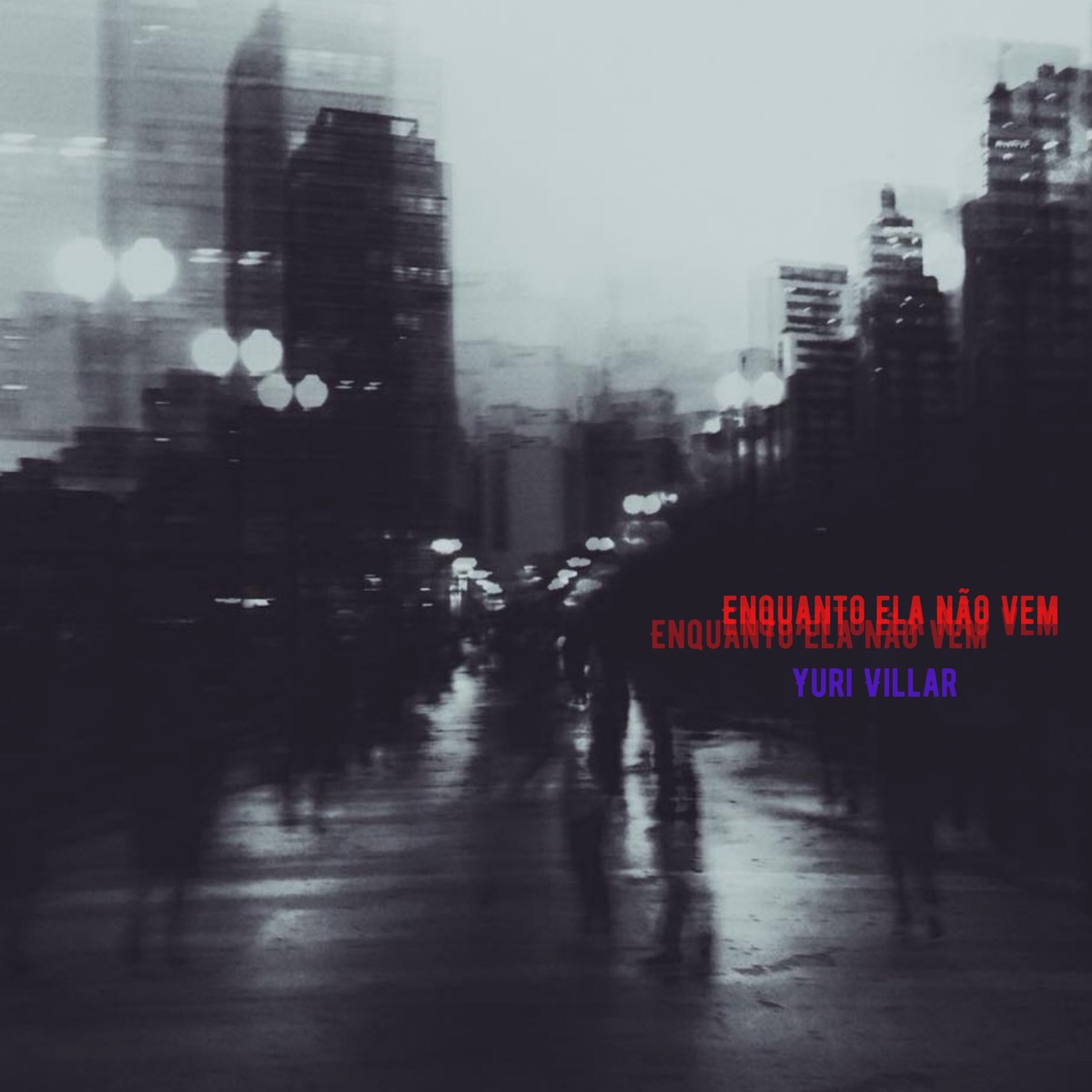 Enquanto Ela Não Vem - Single by Yuri Villar album cover