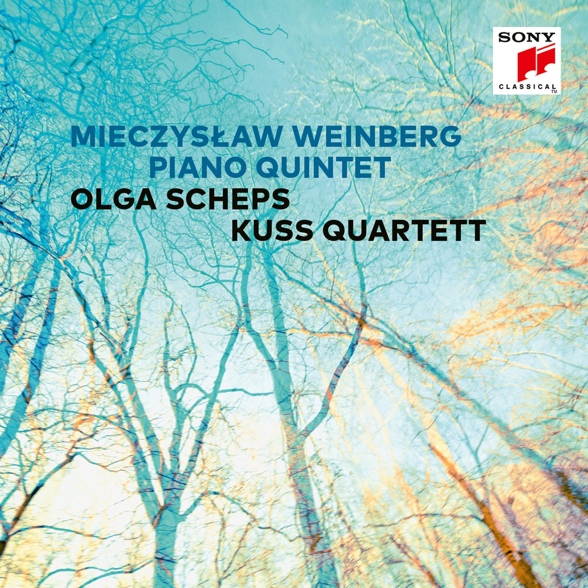 Mieczyslaw Weinberg: Piano Quintet, Op. 18 by Olga Scheps & Kuss Quartet album cover