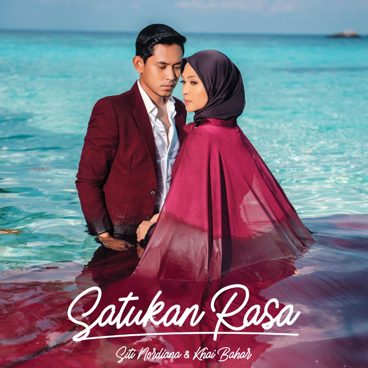 Satukan Rasa - Single by Siti Nordiana & Khai Bahar album cover