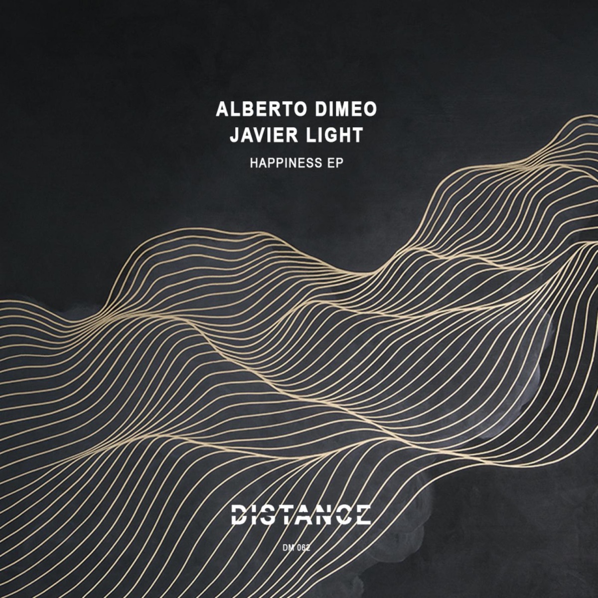 Happiness EP by Alberto Dimeo & Javier Light album cover