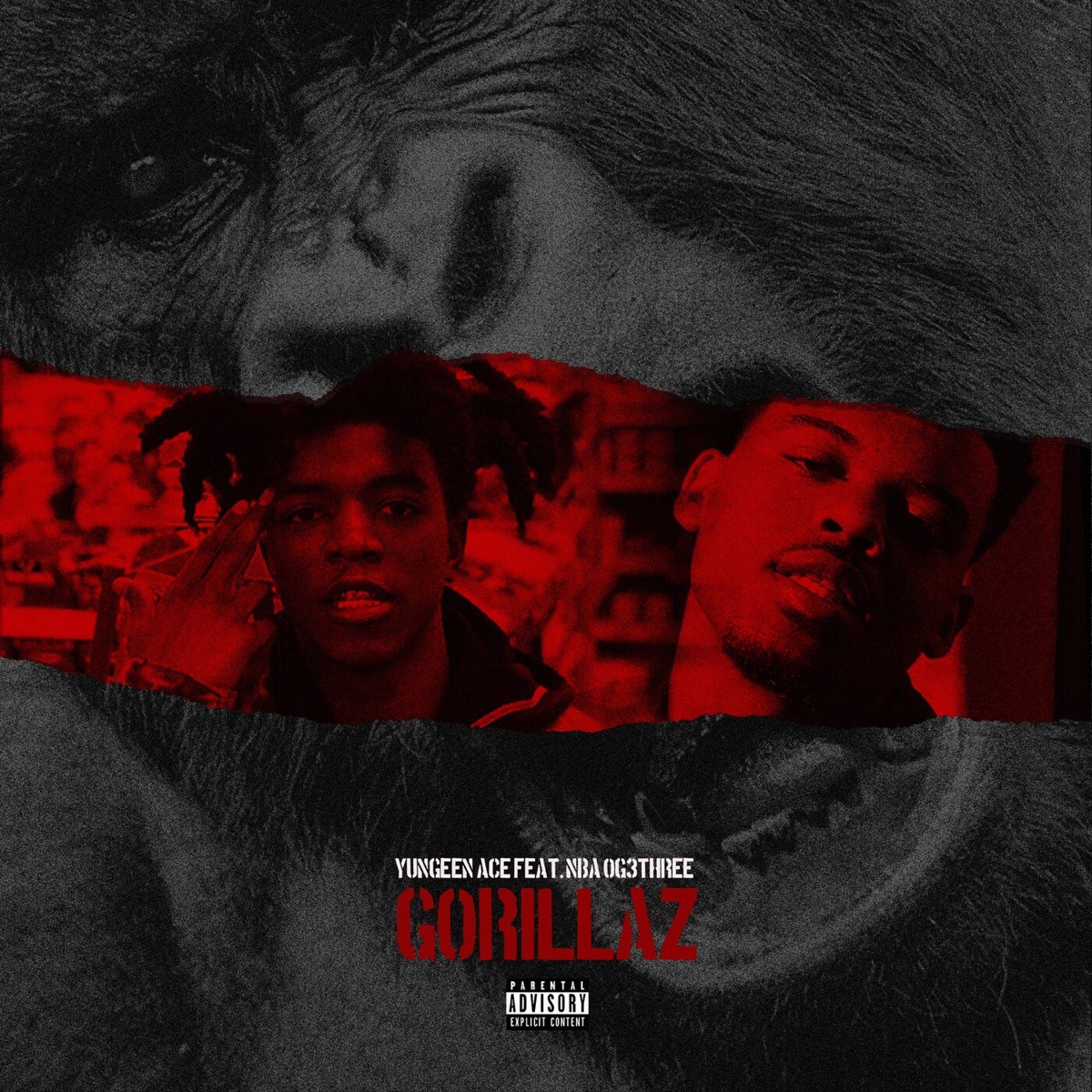 Gorillaz (feat. OG 3Three) - Single by Yungeen Ace album cover