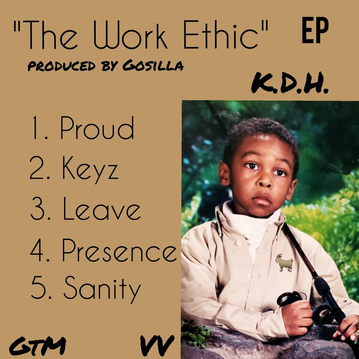 The Work Ethic - EP by K.D.H. album cover