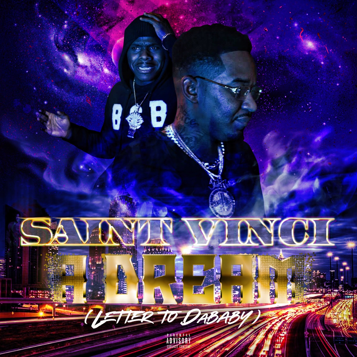 A Dream (Letter to Dababy) - Single by Saint Vinci album cover