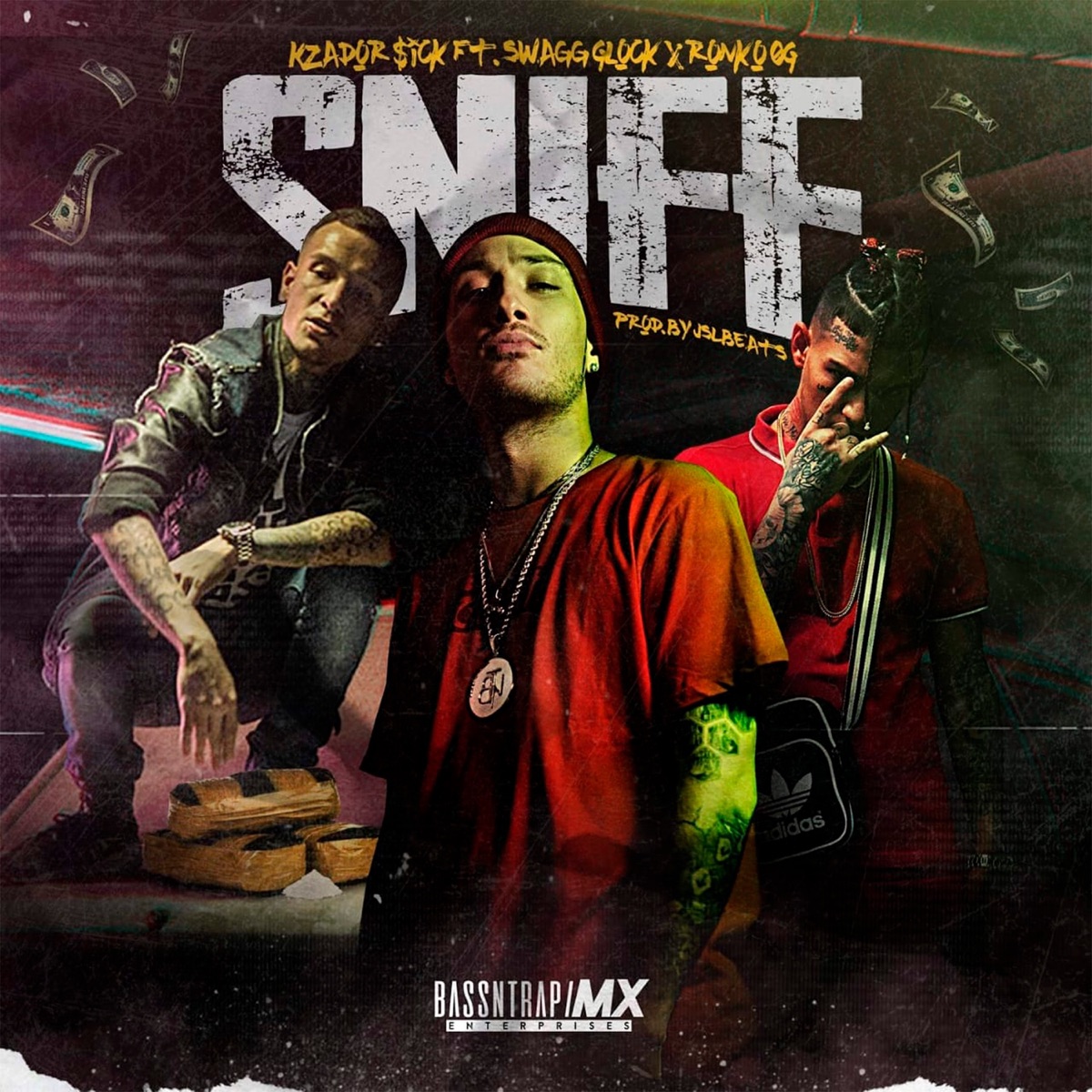 Sniff (feat. Ronko OG & SwaggGlock) - Single by Kzador album cover