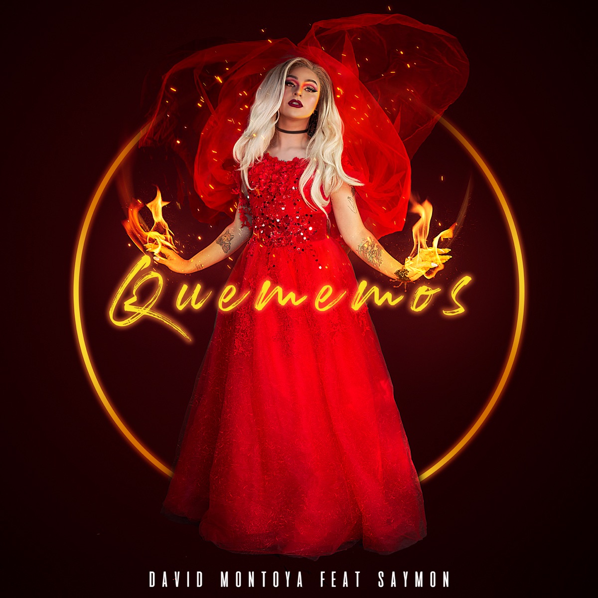 Quememos (feat. Saymon) - Single by David Montoya album cover