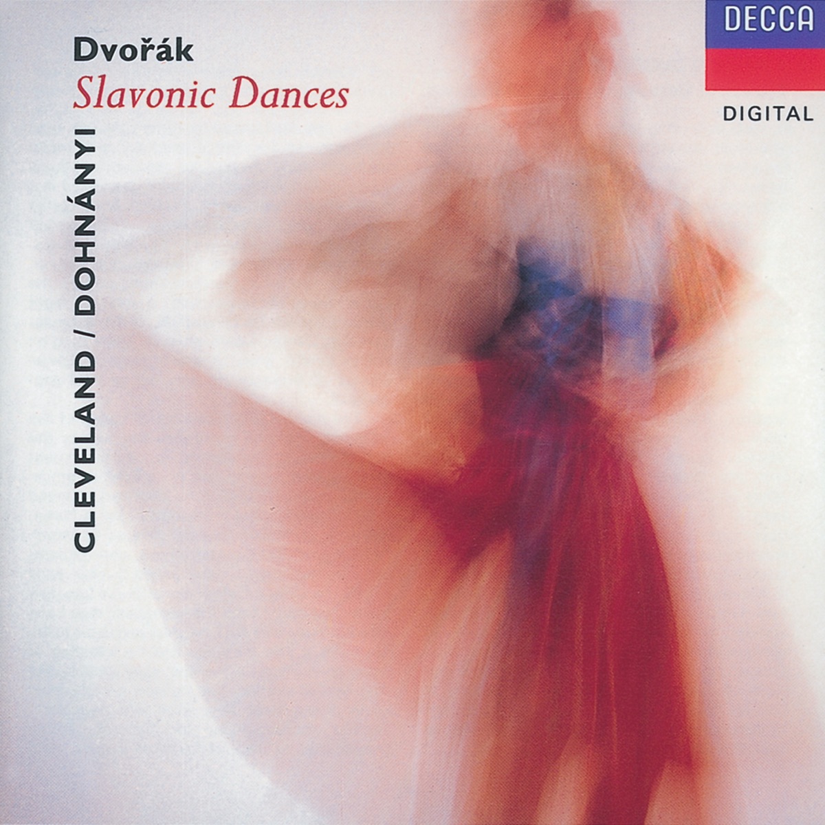 Dvorák: 16 Slavonic Dances by The Cleveland Orchestra & Christoph von Dohnányi album cover